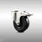 Service Caster 4 Inch 316SS Soft Rubber Swivel Bolt Hole Caster with Total Lock Brake SCC SCC-SS316BHTTL20S414-SRS - alternate 1